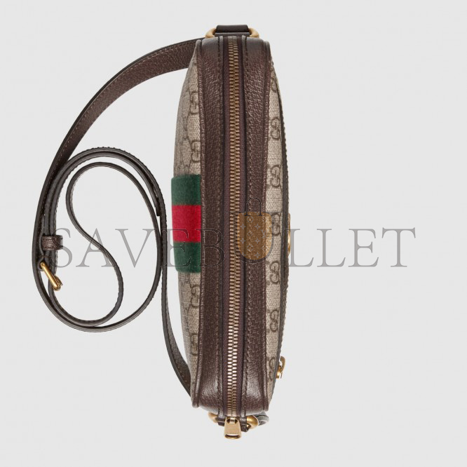 GUCCI OPHIDIA GG SMALL MESSENGER BAG  547926 （23*24*5.6cm）